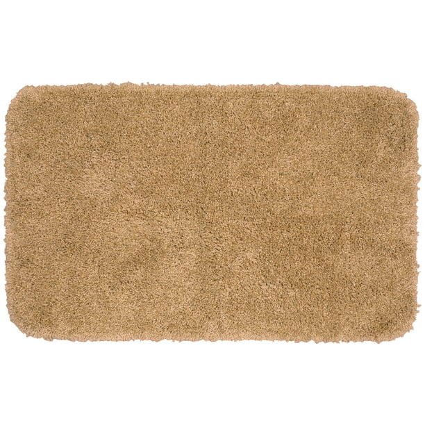 Garland Rug Serendipity Shaggy Washable Nylon Rug 30-Inch by 50-Inch Taupe 